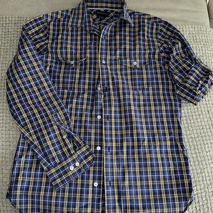 Banana Republic plaid cotton shirt